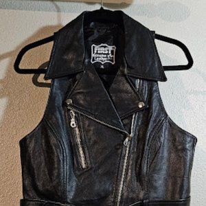 First Genuine Leather Vest